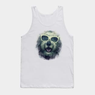 Black Dog Tank Top